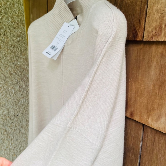 French Connection Oversize Babysoft River Knits High Neck Jumper Ton Sweater - Picture 9 of 17